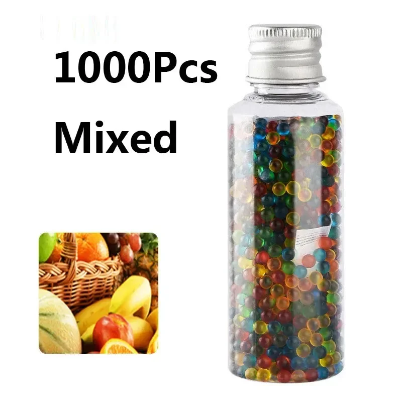 1000PCS Cigarette Explosion Beads DIY Mixed Fruit flavor with Portable Push Machine Black Ice Menthol taste Capsules Smoker Gift