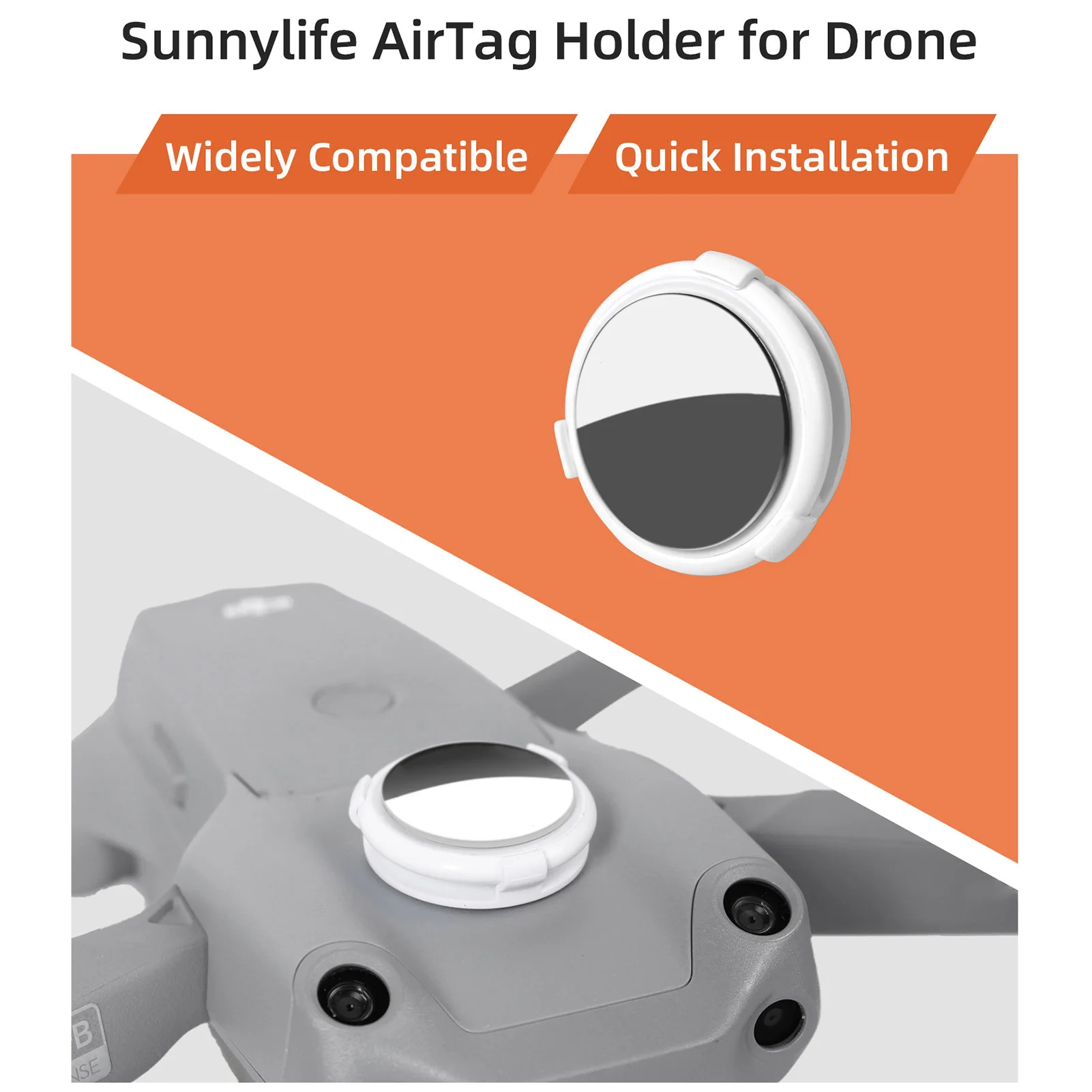 AirTags Holder Drone Tracker Bracket For DJI MAVIC MINI 2 For Air Tag Case Positioning Anti-lost Mounting Tracking Accessories