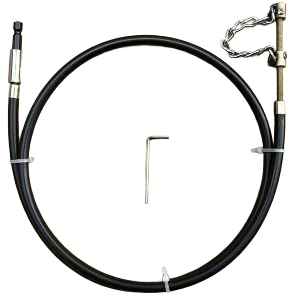 

50mm Drain Cleaner Sewer Dredging Tool Pipe Dredging Tools Drain Hose Cleaner Sink Basin Pipeline Clogged Remover Cleaning Tool