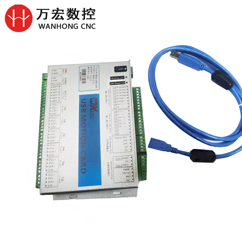 モーションコントローラーカード,USBブレイクアウトボード,xhc mach3 6軸