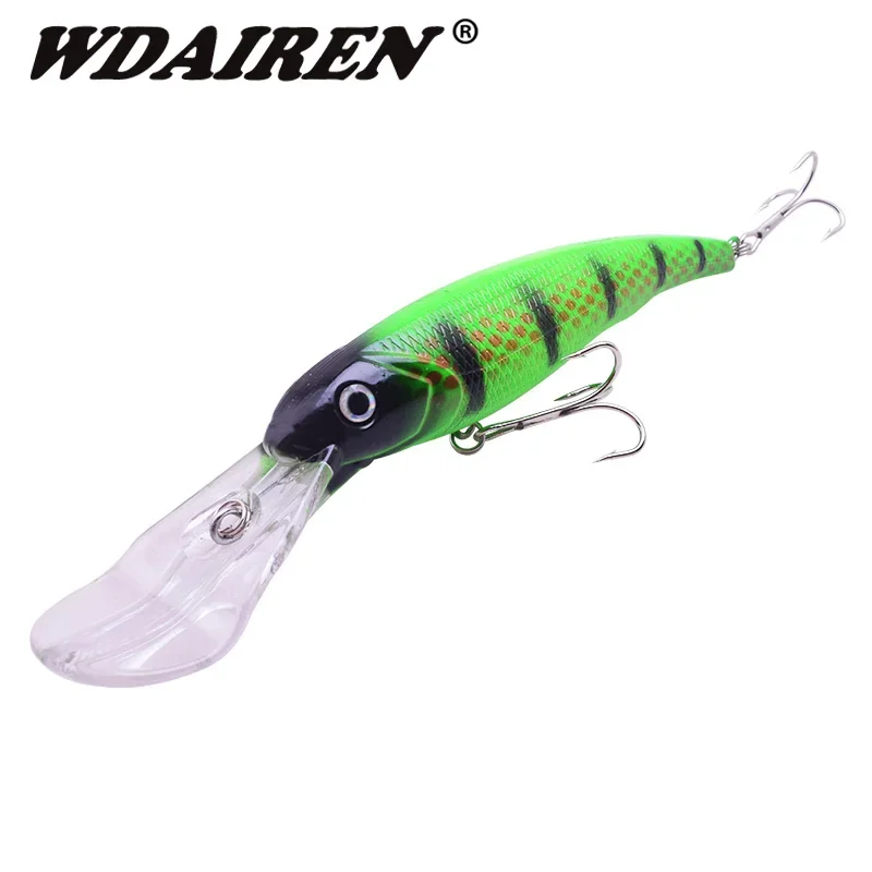 

1Pc 16.5cm 28g Big Minnow Fishing Lures Crankbait Iscas Artificiais Para Pesca Sea Wobbler Swimming Baits Fishing Tackle