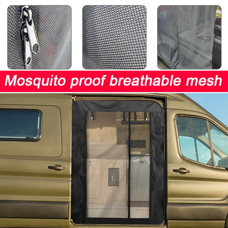 Insect Screen Mosquito/Fly Screens Net For Mercedes Benz Sprinter & Ford Transit MK8 High Roof Van Camper Van Anti Bug Mesh Net