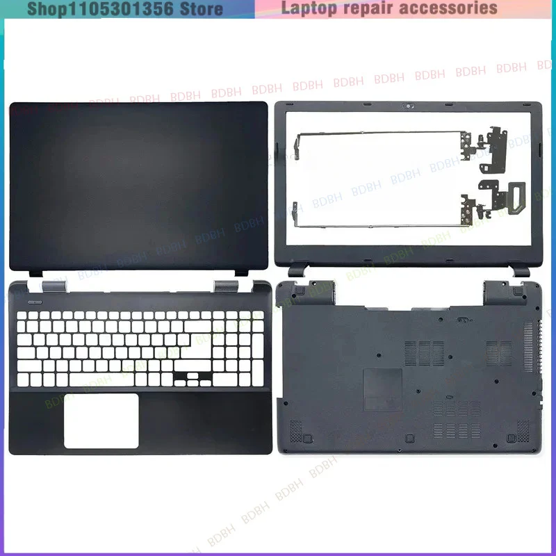 New Laptop Case For Acer E5-571 E5-551 E5-521 E5-511 E5-511G E5-531 LCD Back Top Cover/Front bezel/Hinges/Palmrest/Bottom Case