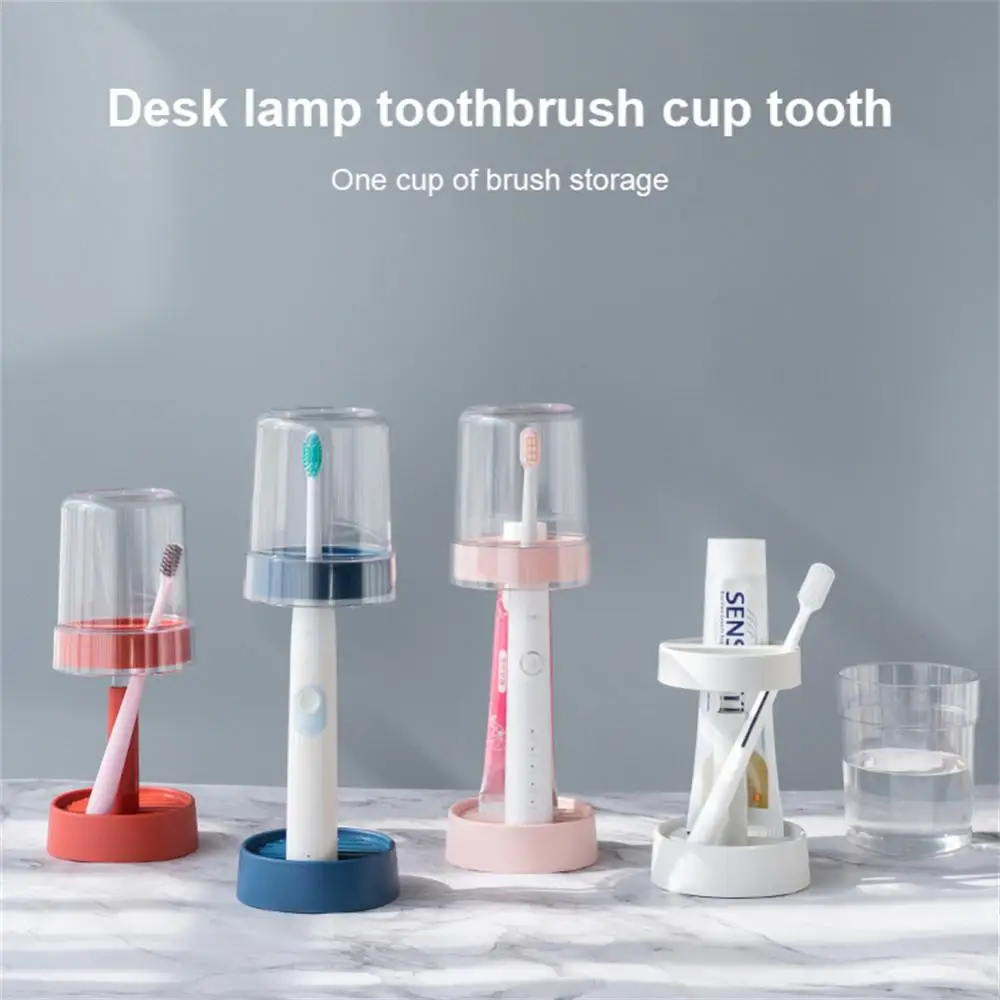 Wash Cup Adjustable Creative Bathroom Simple Style Bathroom Tools Home Organizer Electric Toothbrush Stand Organizer Dustproof