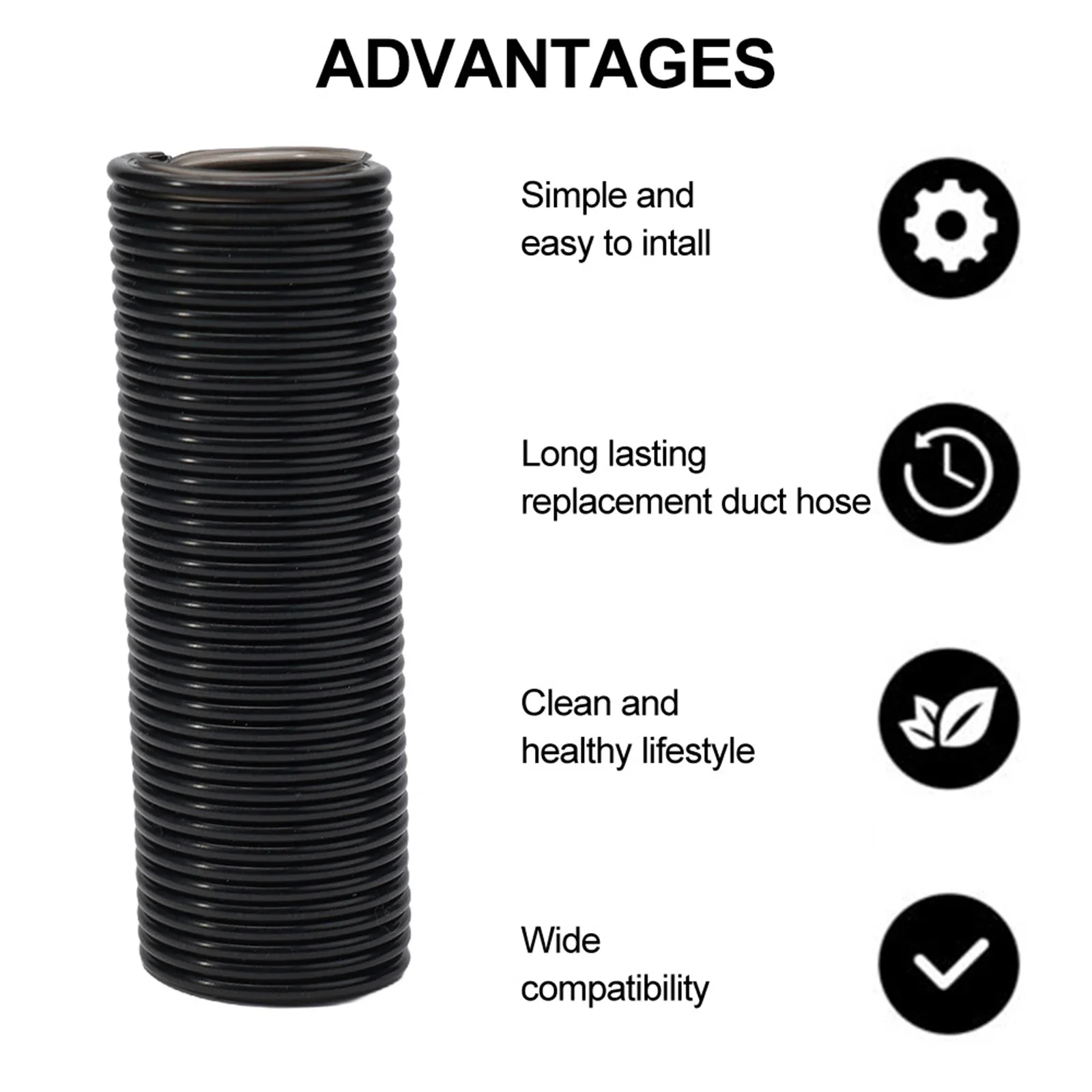 

1 Pcs Duct Repair Hose Vacuum Cleaner Parts High Quality Plastic 10cmX3.5cm Best Price For SHARK NV680 NV680UK