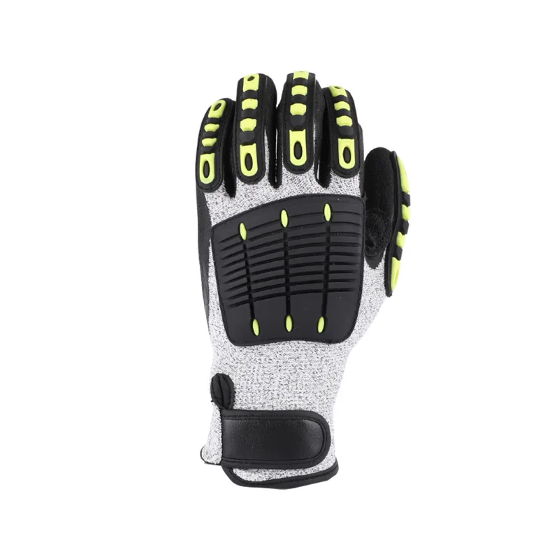 TPR -cut, -smash, anti-slip nitrile work gloves, breathable and lightweight
