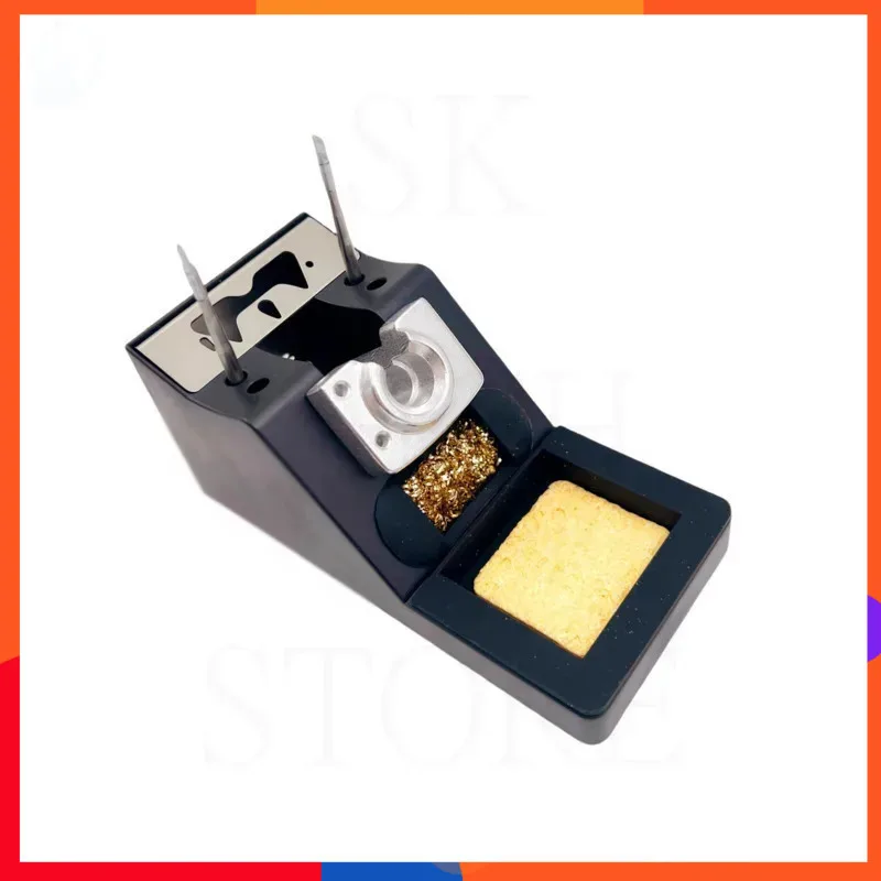 

Soldering Iron Stand Holder Welding Solder Soldering Stand With Clean Sponge For C210/c245 Handle High Temperature Resistance