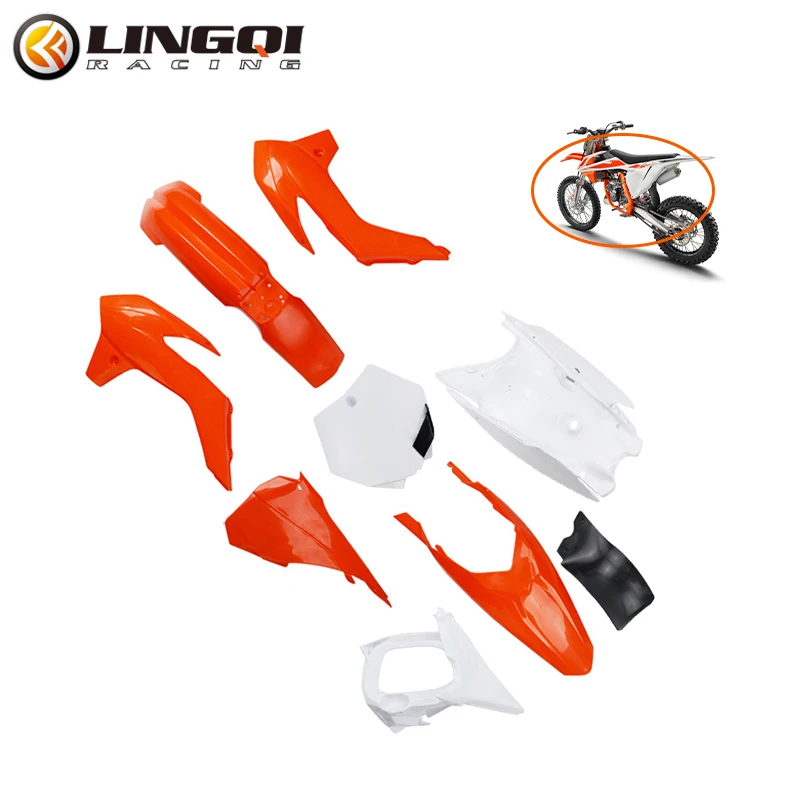 Motorcycle Side Mudguard Fairing Body Plastic Cover Kit Set Fender For Off-road China KT50 Mini Dirt Pit Bike SENIOR JUNIOR
