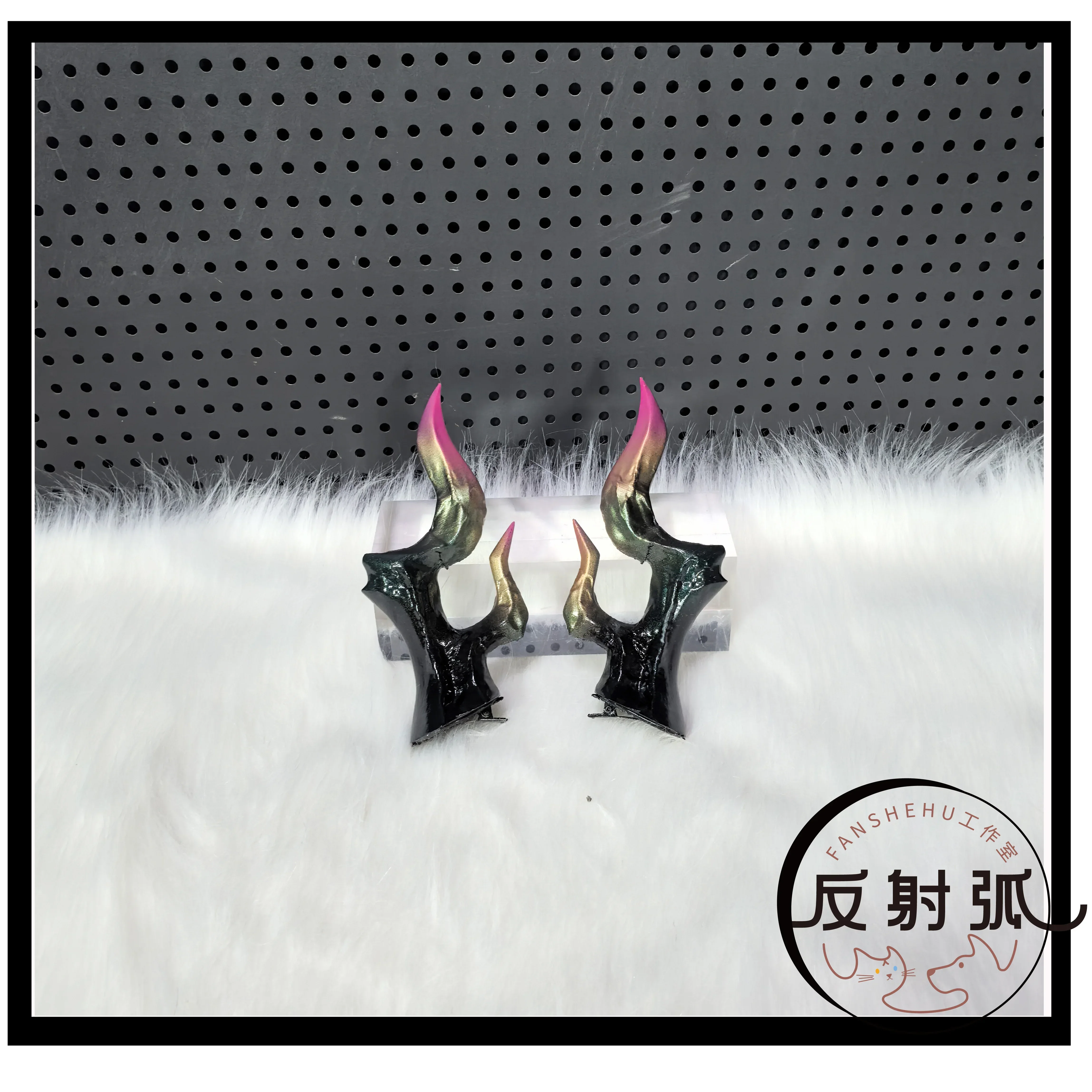 Game Arknights Yi Horn Prop Cosplay Props Halloween Christmas Fancy Stage Performance Accessories