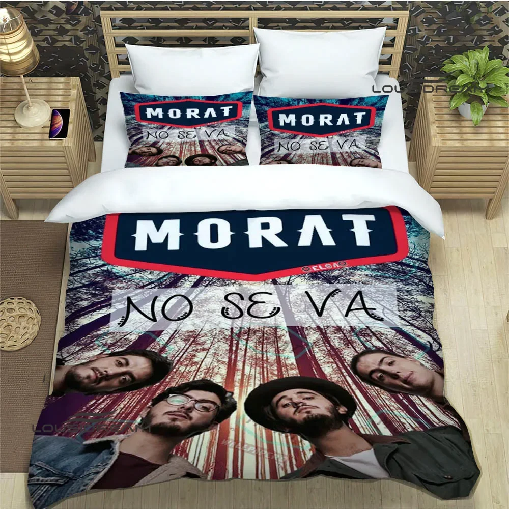 Morat Pop Band Printed Bedding Sets exquisite bed supplies set duvet cover bed comforter set  bedding set luxury birthday gift