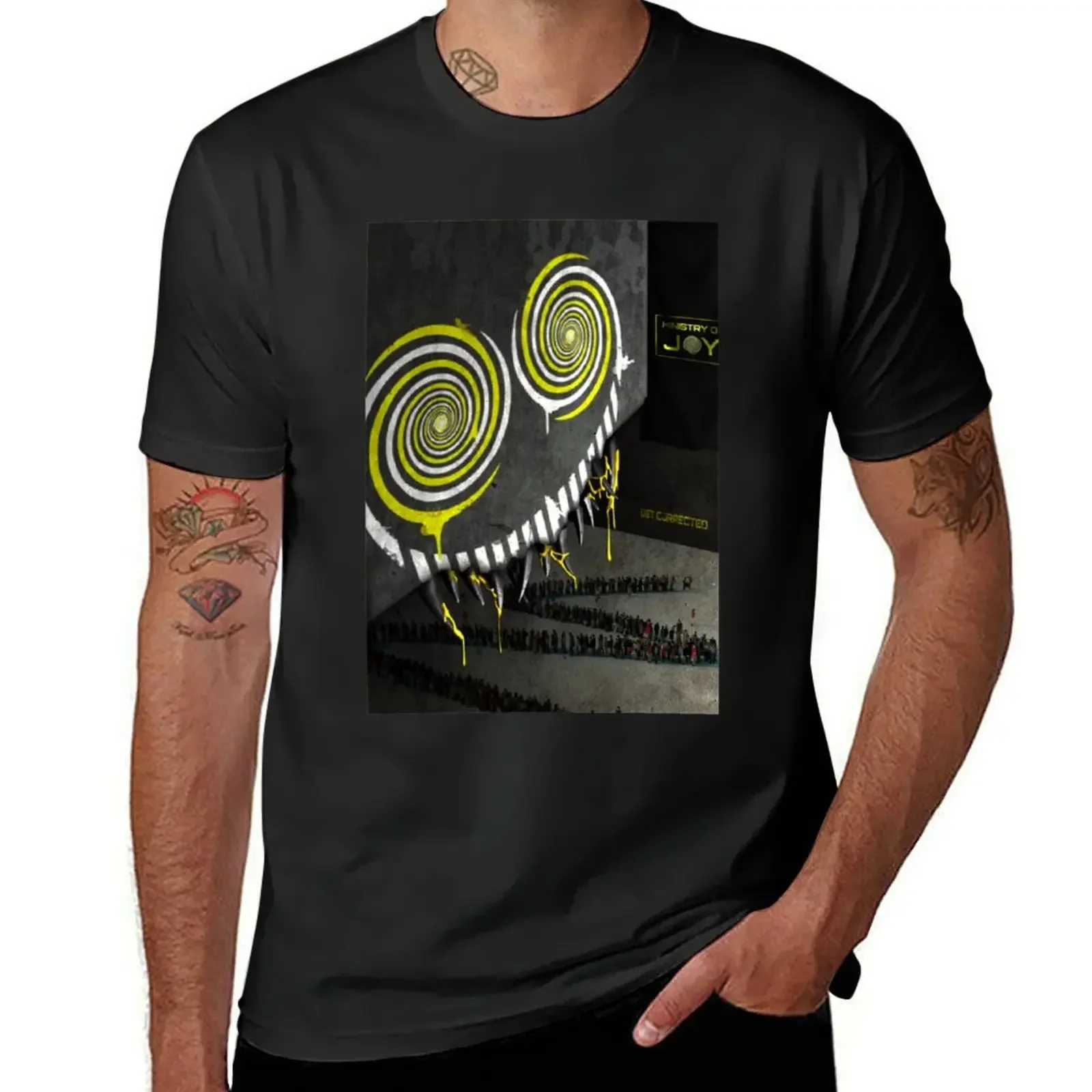 The Smiler Alton Towers Ministry of joy have taken T-Shirt summer tops blacks Aesthetic clothing sublime t shirts for men cotton