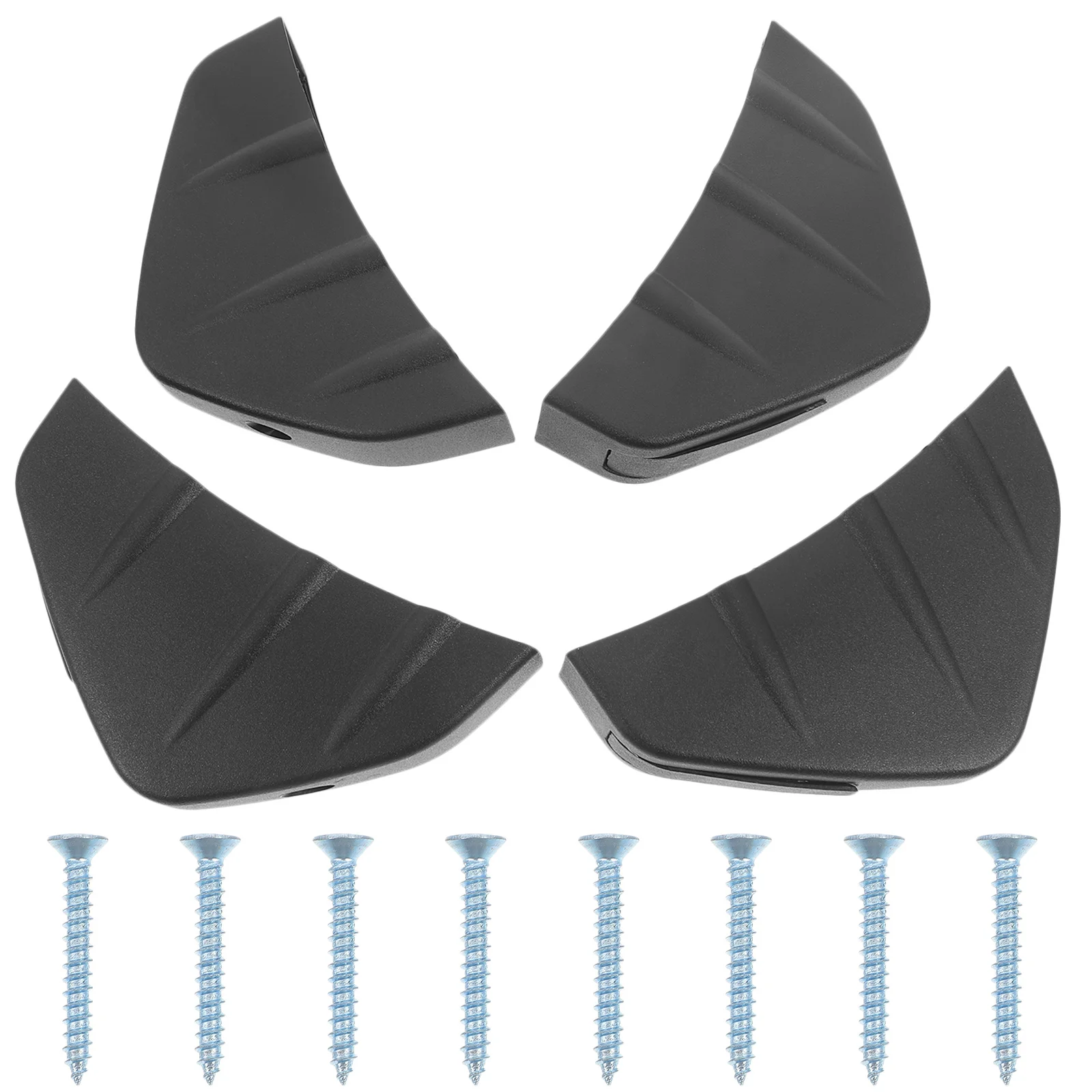 

4Pcs Rear Bumper Spoiler Diffuser Universal Car Accessories Exterior Auto Rear Spoiler Splitter for Sports Styling