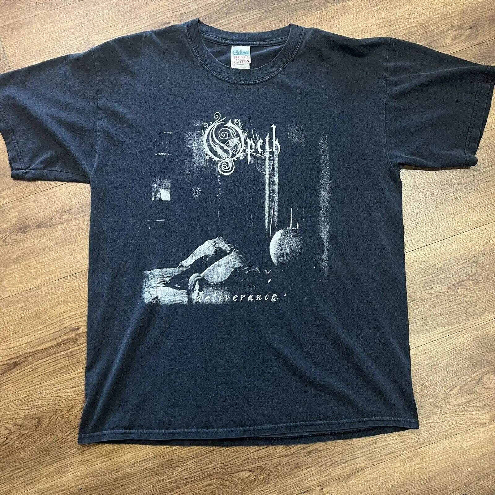 Vintage 2002 Opeth band T Shirt Large