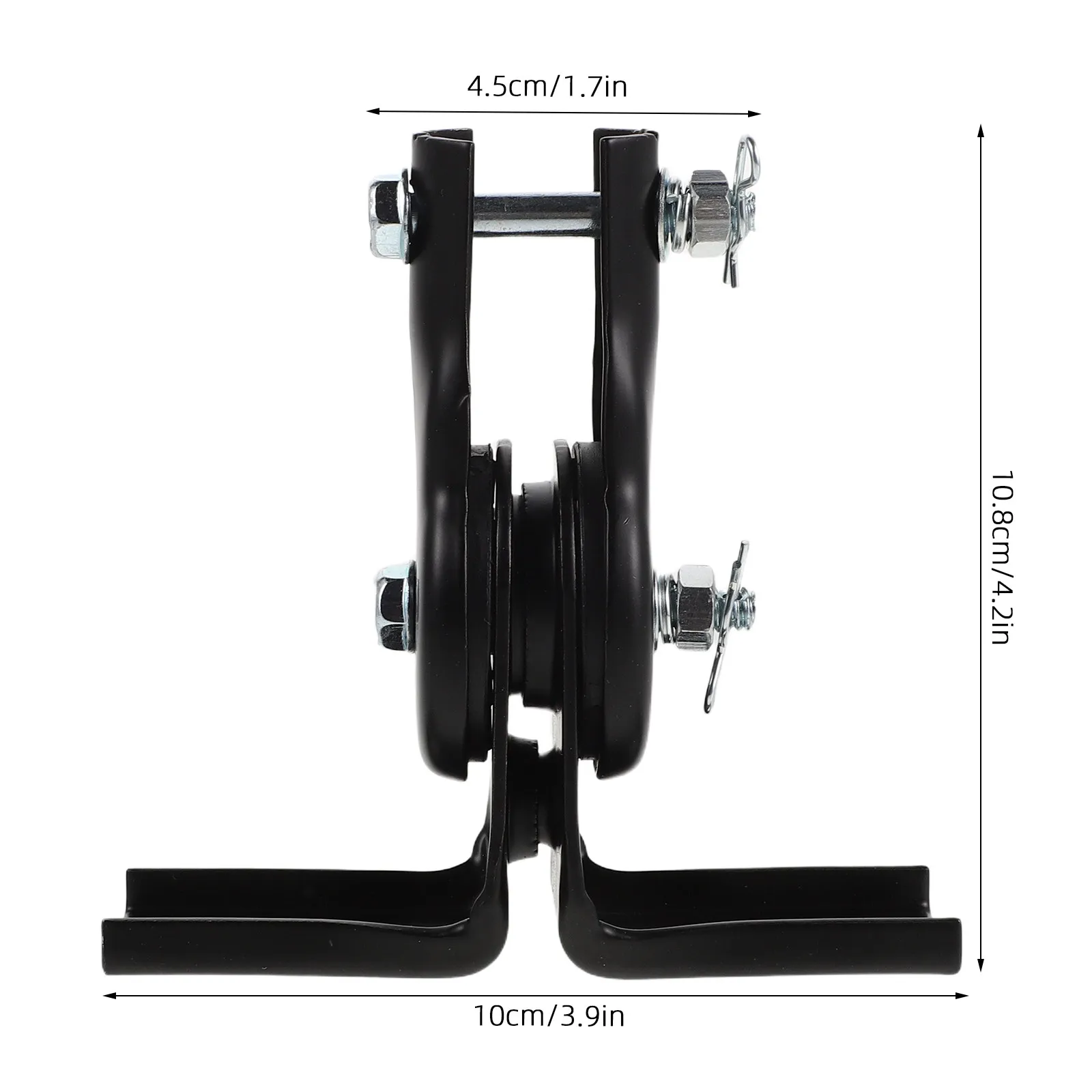 Ceiling Fan Mounting Bracket Metal Adjustable for Sloped Ceilings Up to 45 Degree Heavy Duty Stable Support Fan Installation 2.8