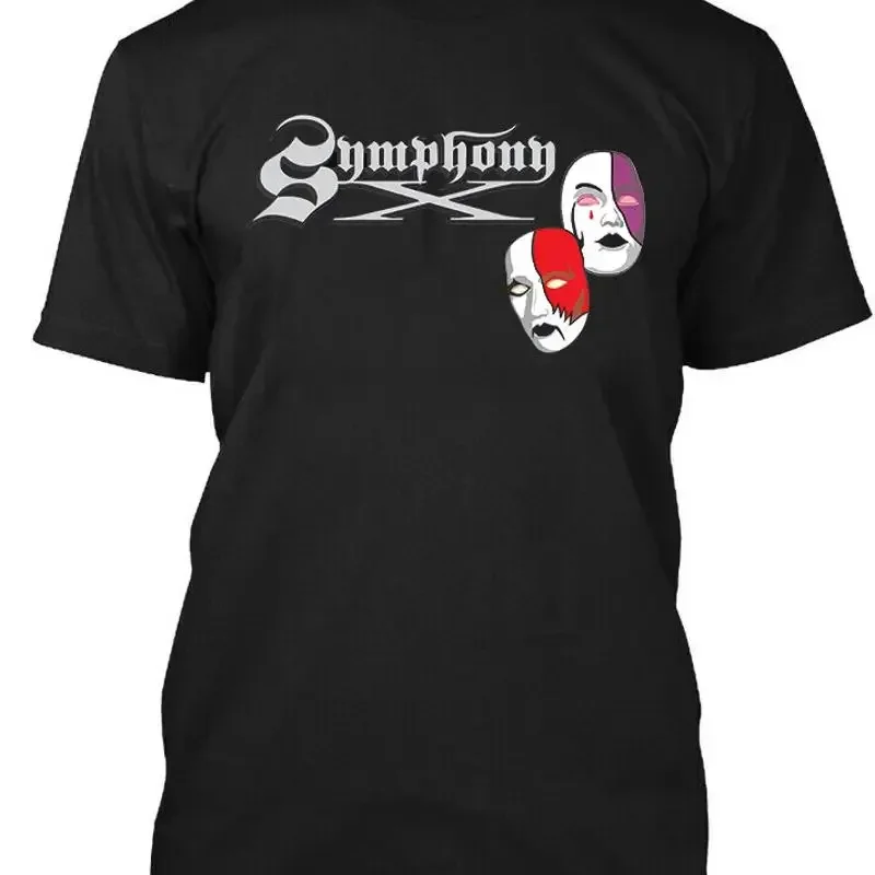 New Symphony X American Power Music Vintage Retro Art T Shirt Size S 4Xl