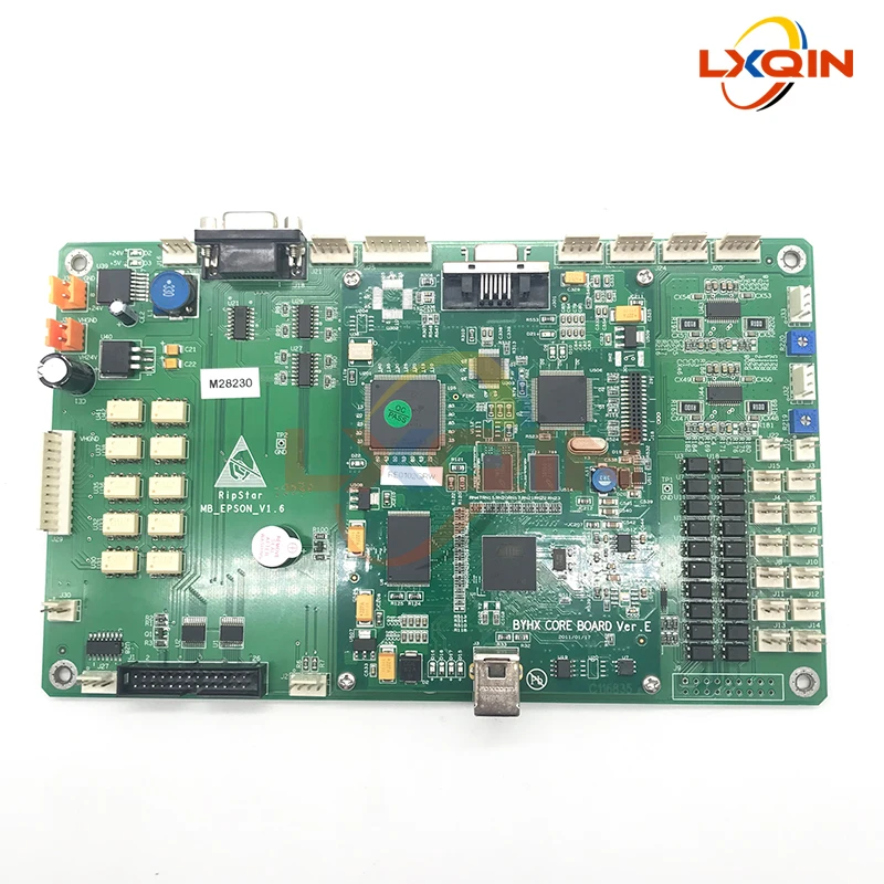 

LXQIN BYHX Main Board for DX5 double Print Head for Human Allwin K-jet Printer Core Board Mother Board V1.2/V1.6/V1.7.2