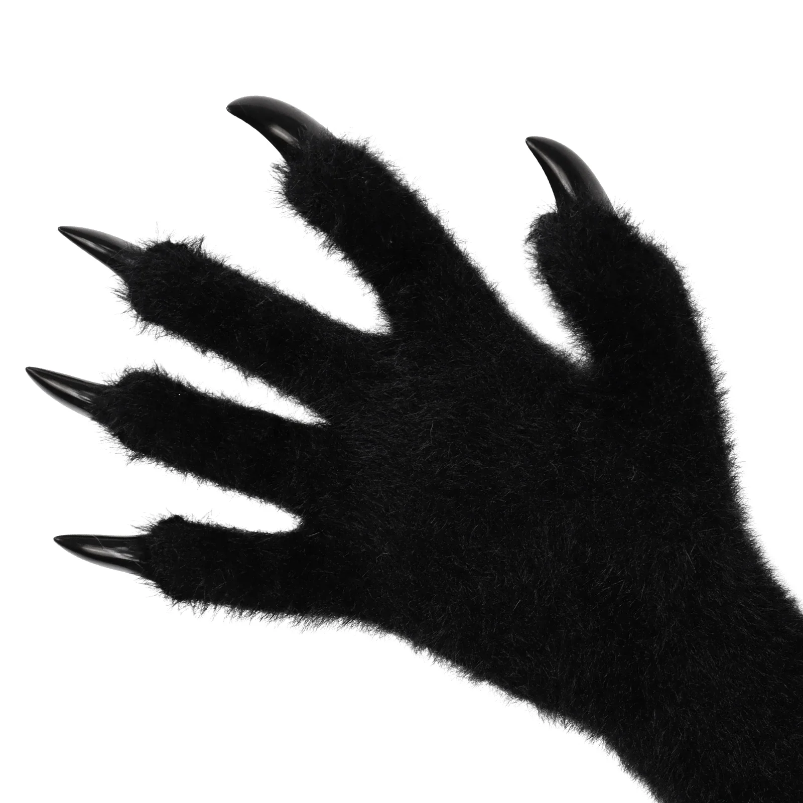 Guanti con zampe a dita intere Guanti lunghi e caldi per eventi a tema cosplay Feste Accessori per costumi