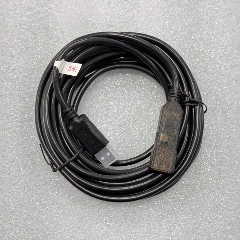 2PCS DTECH 480Mbps High-Speed USB 2.0 A Male To A Female Adapter Cord 5m DT-5205(2nd) USB 2.0 Data Extension Cable