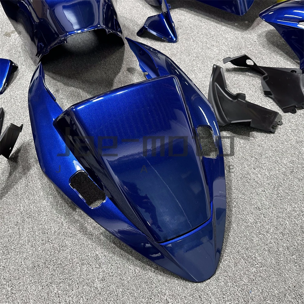 For VFR800 2002-2004-2008-2012 Injection ABS Plastics Full Fairings Kit Mold Replace Accessories VFR 800 02-12 Blue B image 6