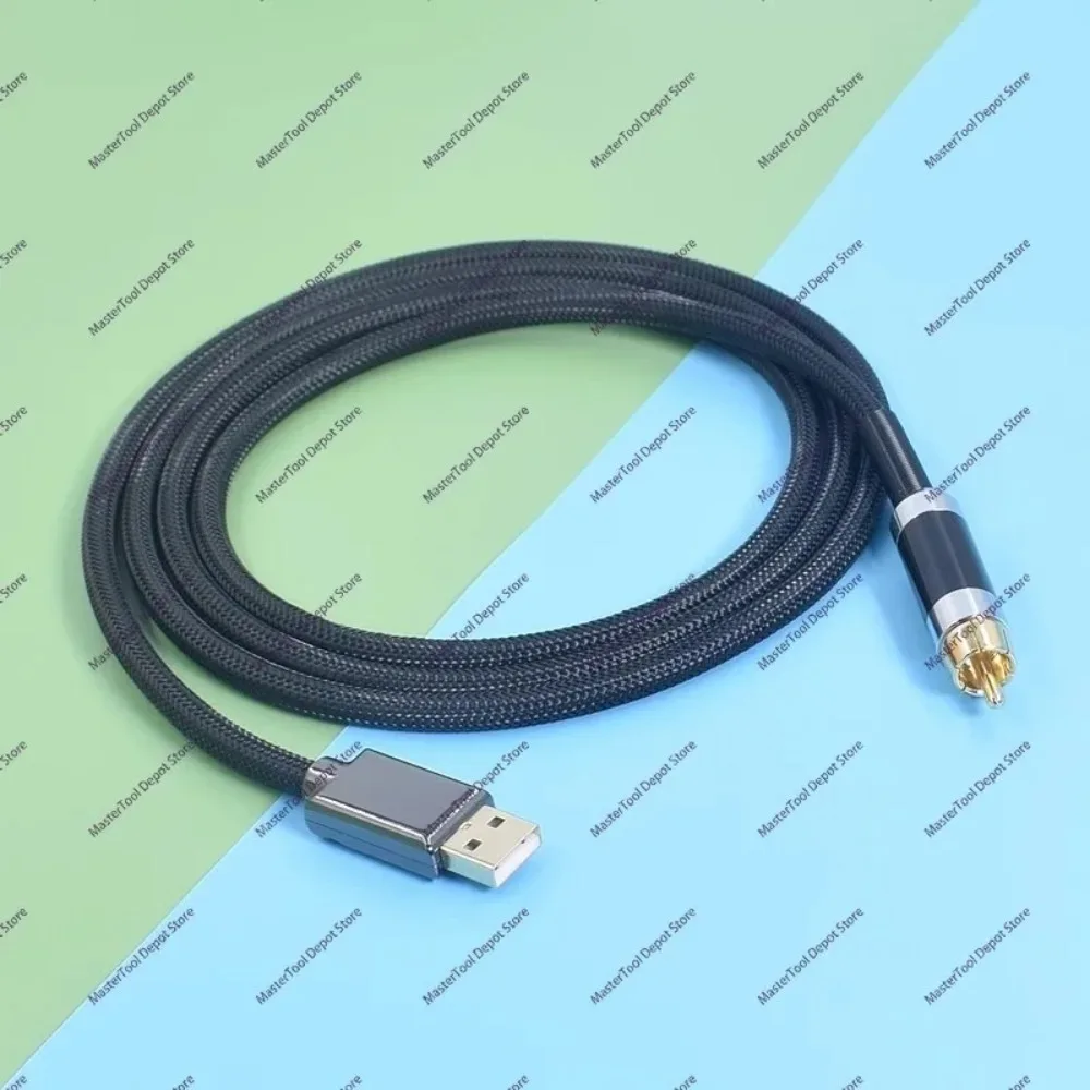 6N OCC USB/Type-C/C100 7/8X/XS/11/12/13 /MAX Type C To RCA 75Ohm Coaxial Cable For PC Phone Music Decoder Player Speaker