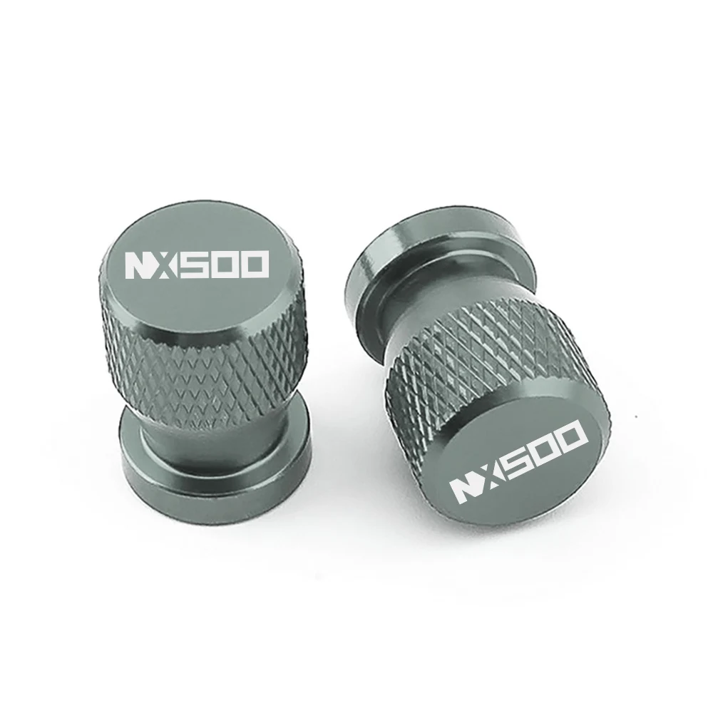 2 ชิ้นสำหรับฮอนด้า NX500 NX 500 ยางวาล์วฝาครอบปลั๊กอลูมิเนียม CNC อุปกรณ์เสริมรถจักรยานยนต์