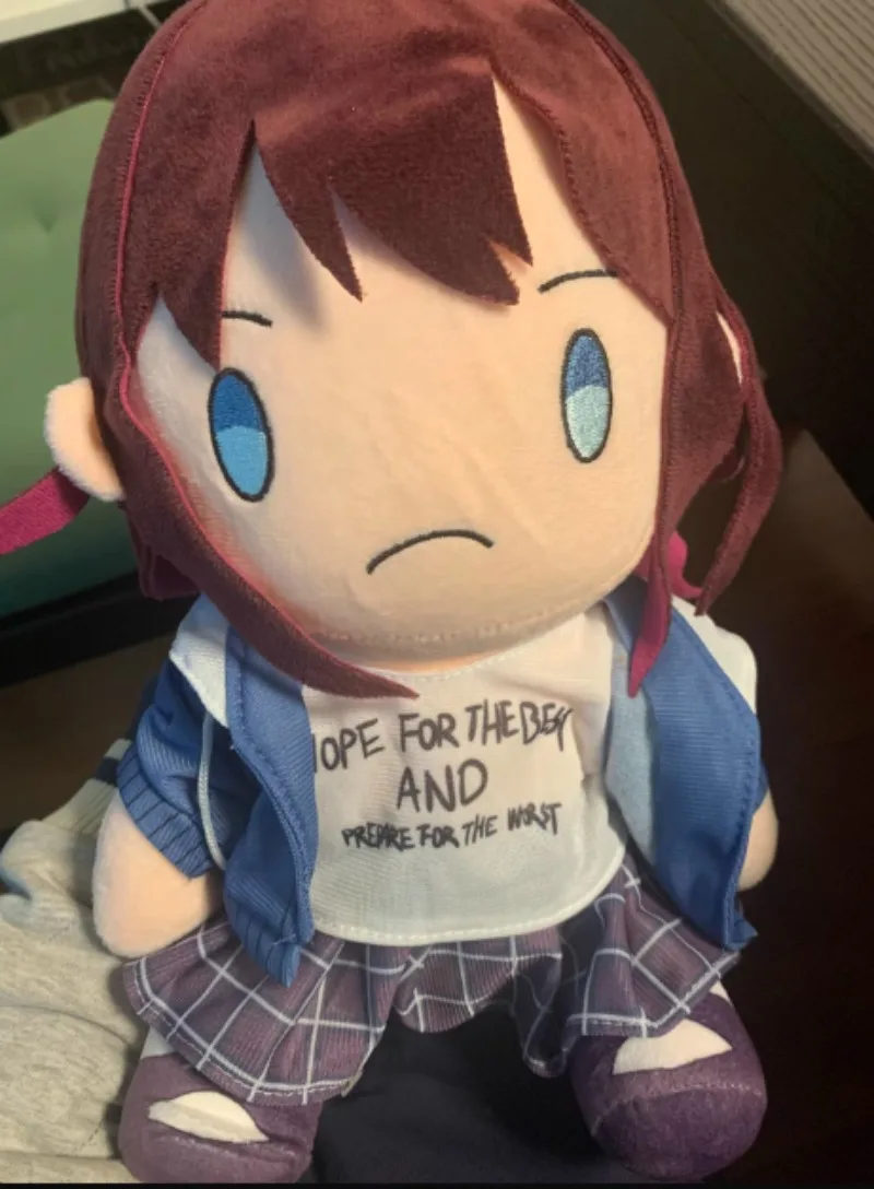 

30 СМ игра аниме BanG Dream! NINA ISERI плюшевая кукла для косплея, милая поза сидения, мягкая игрушка, мультяшные подушки, рождественские подарки