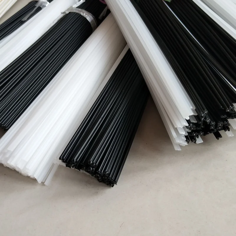 2 Meters Plastic Welding Rods Black/White ABS/PP/PE/PVC Welding Sticks for Car Bumper Repair Tools Hot Air Welder Machine Gun