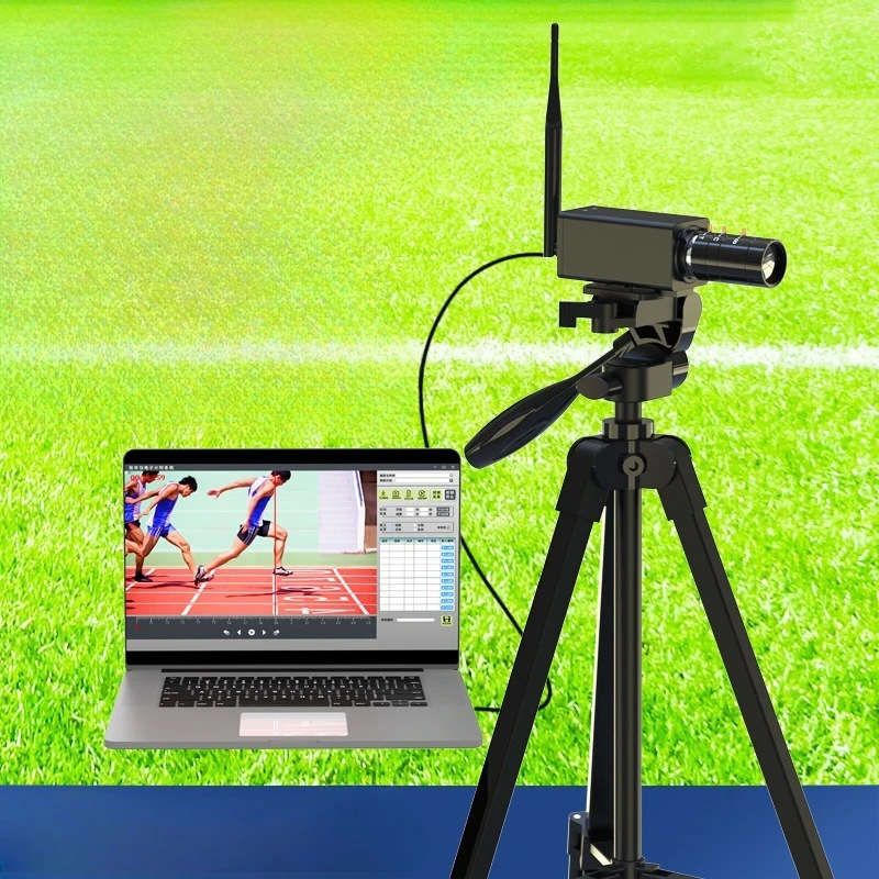 Electronic video timing system sports multi-track timing