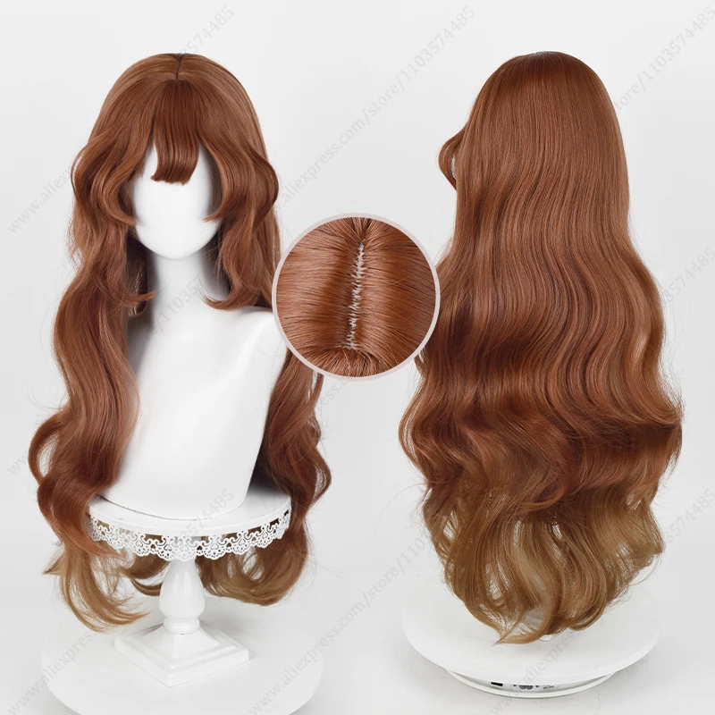 Little Girl Eurydice Cosplay Wig 78cm Long Curly Heat Resistant Synthetic Wigs