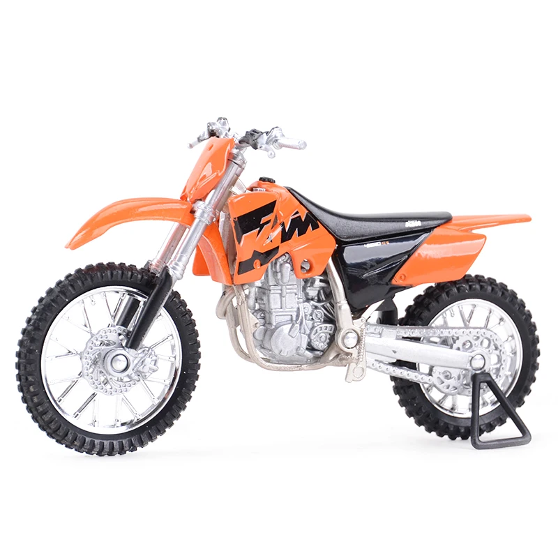 Welly 1:18 KTM 450 SX Racing Alloy Motorcycle Model Diecast Metal Toy Motorcycle Model Simulation Collection Children Toys Gift