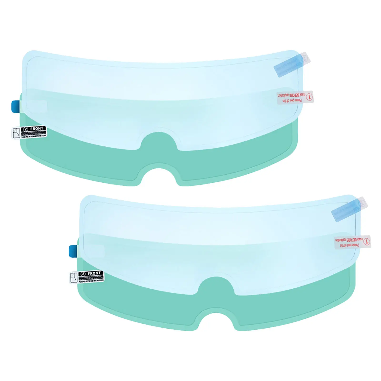 

Универсальная защитная пленка для визора мотоцикла (4 шт.): антизапотевающая, водоотталкивающая, устойчивая к царапинам, для безопасной езды