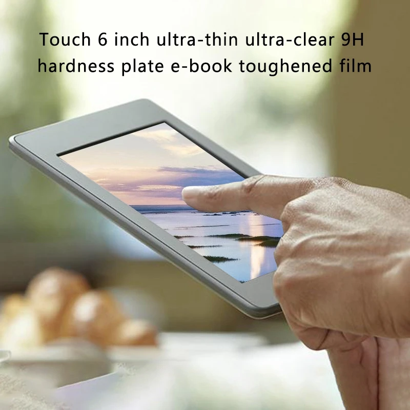 for Kindle Touch 6-Inch Ultra-Thin Ultra-Clear 9H Hardness Tablet E-Book Tempered Film