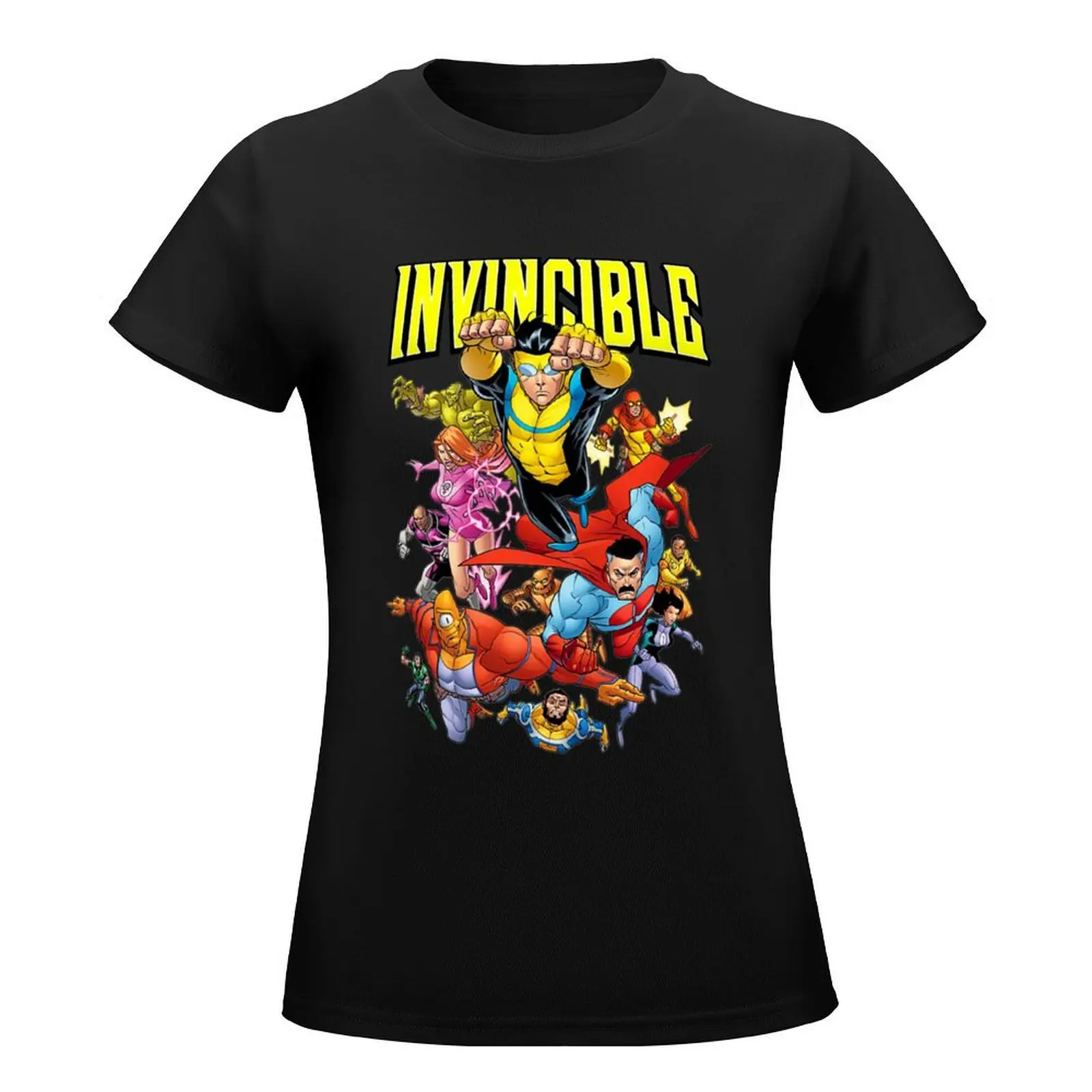 Invincible invincible cartoon T-Shirt new edition Aesthetic clothing cute t-shirts for Women