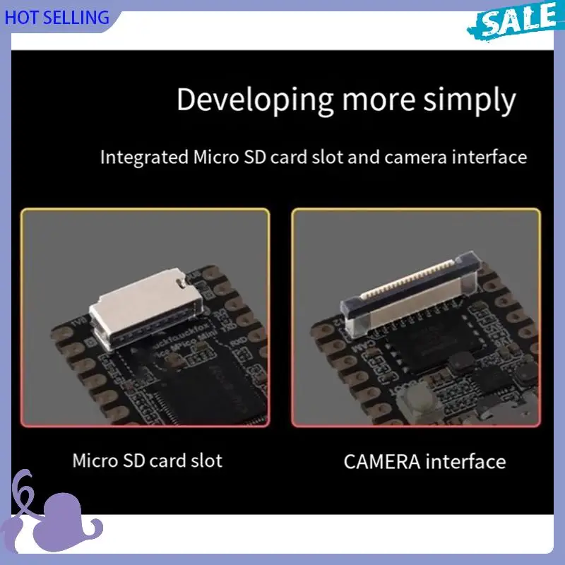 ABVB-For Linux IPC Vision Processor Module Luckfox Pico Mini RV1103 تكامل لوحة تطوير الذكاء الاصطناعي