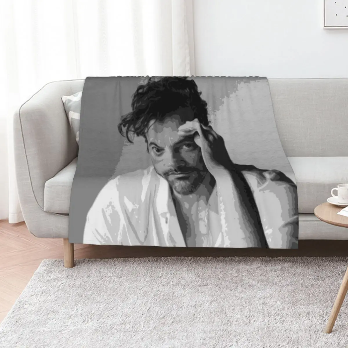 

Skeet Ulrich Pop Art Portrait Throw Blanket for sofa Bed Vintage Thins Blankets