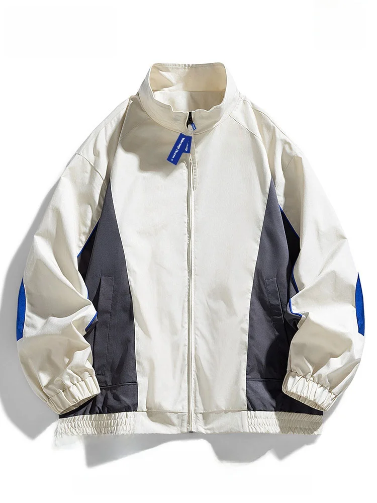 

Wassup Dozen American Sle Workwear Jaet Men's Loose Versatile Spring Autumn Outerwear Waterproof Polyester/Nylon Cosit...