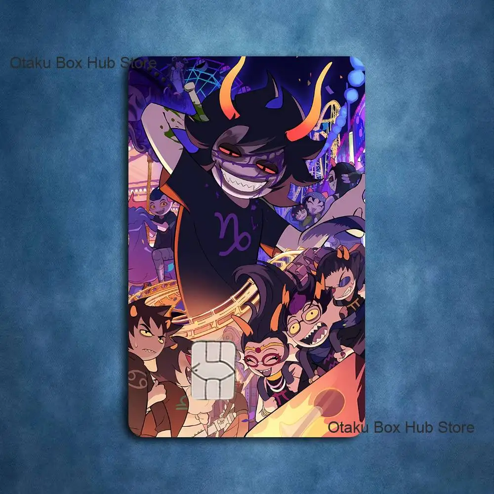 G-GamzeeS M-Makara Fanart Credit Card Skin Party Stickers for Visa Bank Card Bus Metro Access Card Pvc Waterproof Decal Gift