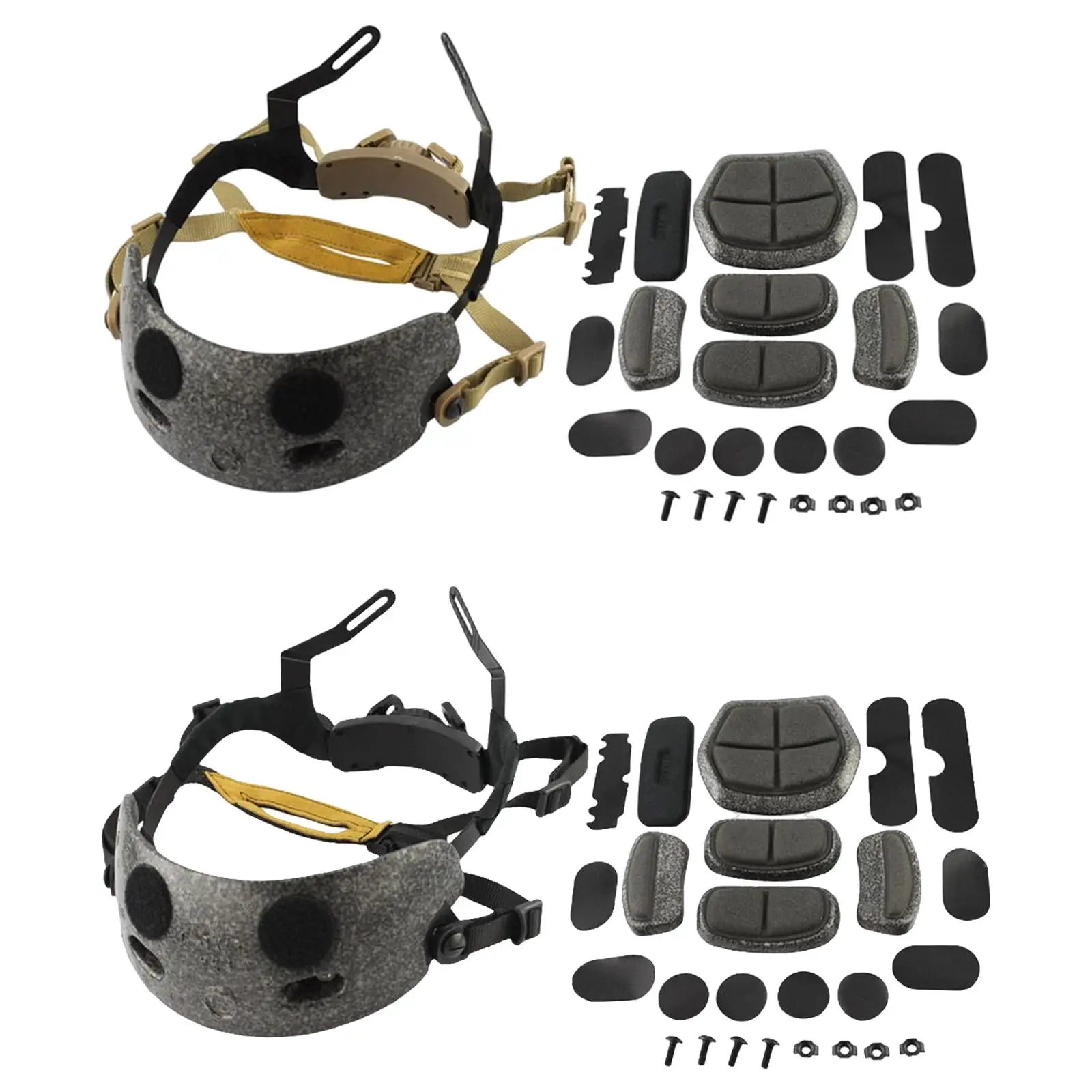 

Комплект вкладышей Регулируемая система подвешивания каски Полная внутренняя шляпа