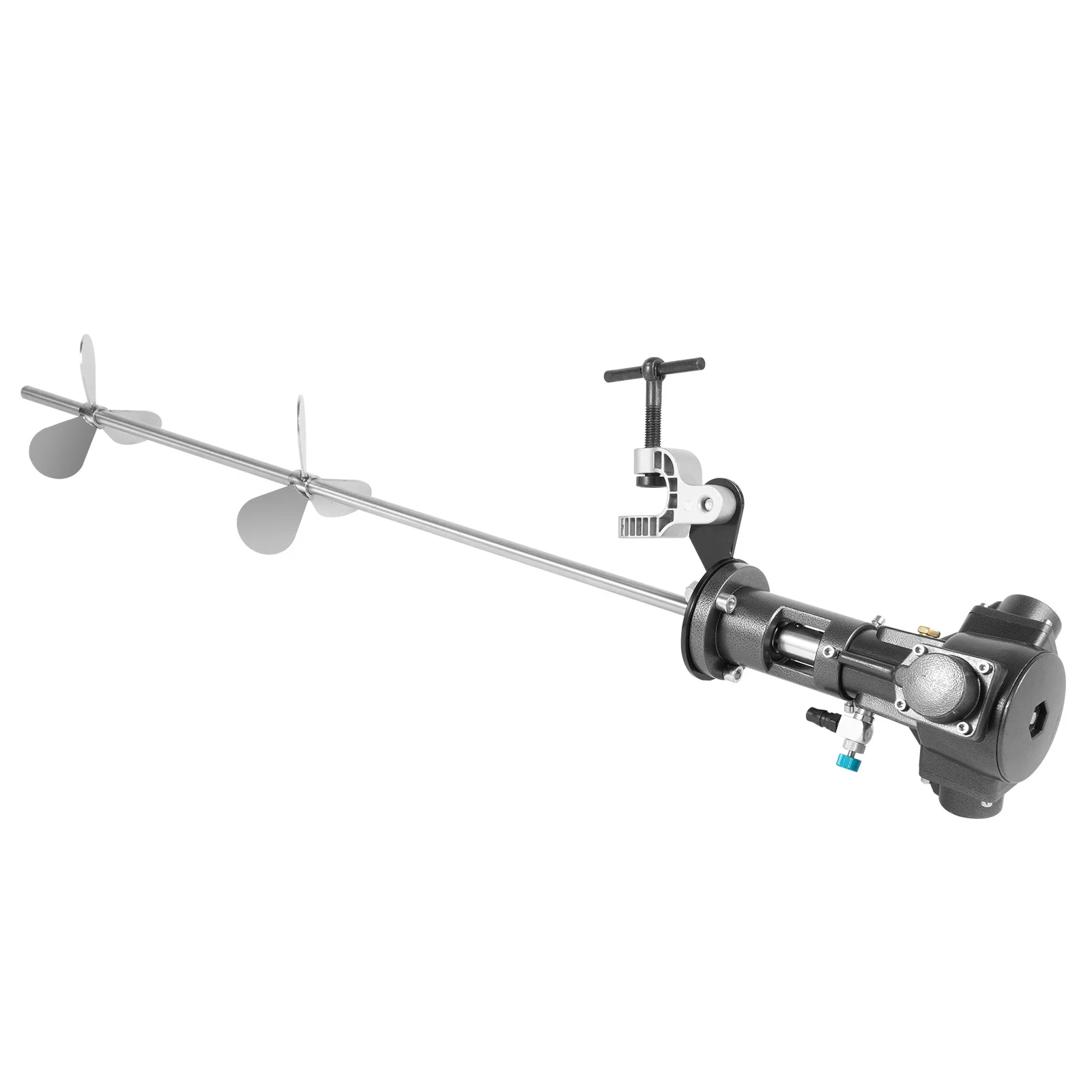 Pneumatic Perches Mixer, 1/2 HP, 2000 RPM, Stainless Steel Impeller, Safe and Efficient