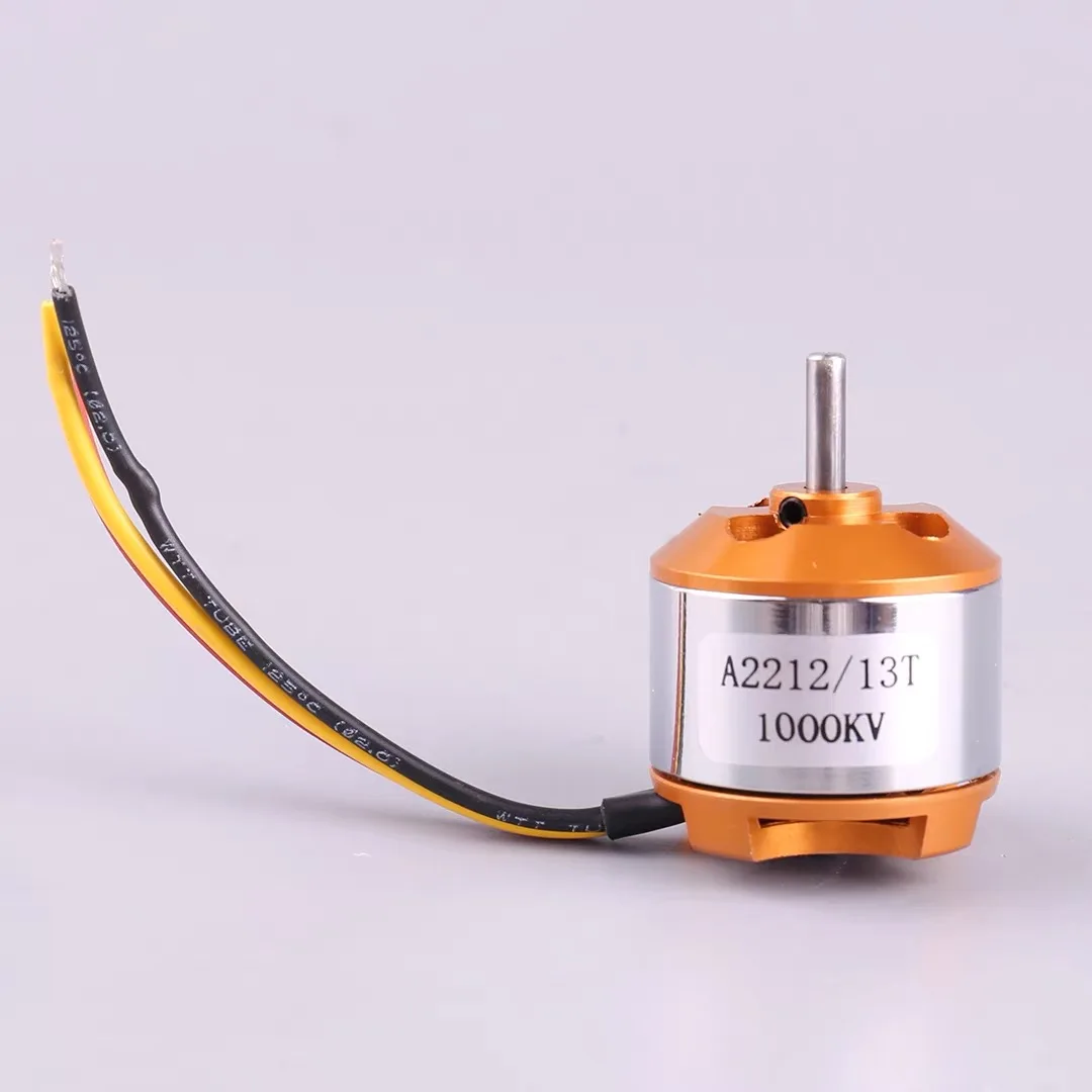 XXD A2212 brushless external motor, available in KV1000, KV1400 and KV2200 models