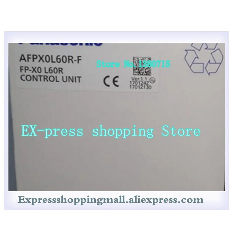 New AFPX0L60R-F PLC 100-240VDC DC Input 32 Points Relay Output 24 Points FP-X0 Control Unit