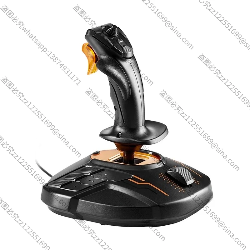 Suitable for T16000M Hall Magnetic Induction Two-handed Flight Rocker, Suitable for DCS, War Thunder Game Emulator