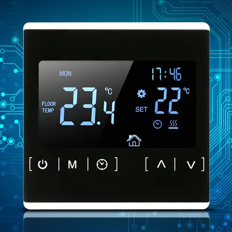 Touch Screen Temperature Controller WiFi MINCO HEAT