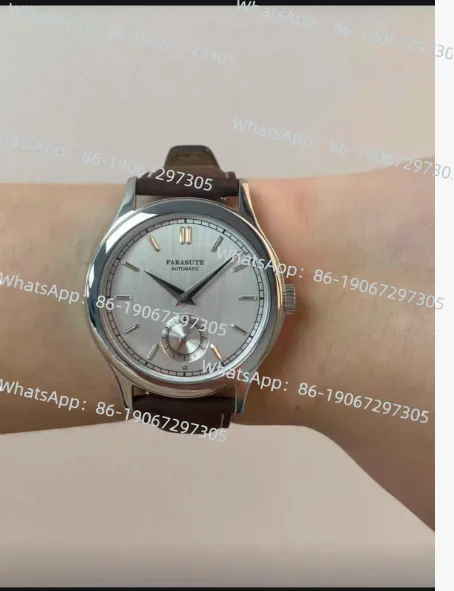 

Мужские автоматические высококачественные механические маленькие трехигольные классические деловые тонкие часы для отдыха на рабочем месте