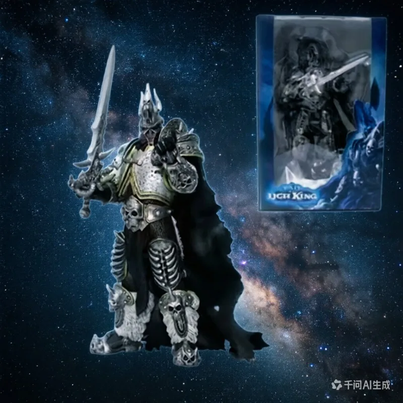 

Special OfferWOW The Lich King Arthas Menethil 7 Inch PVC Action Figure Fall Of The Lich King Collectible Toy Mol For Warcraft G