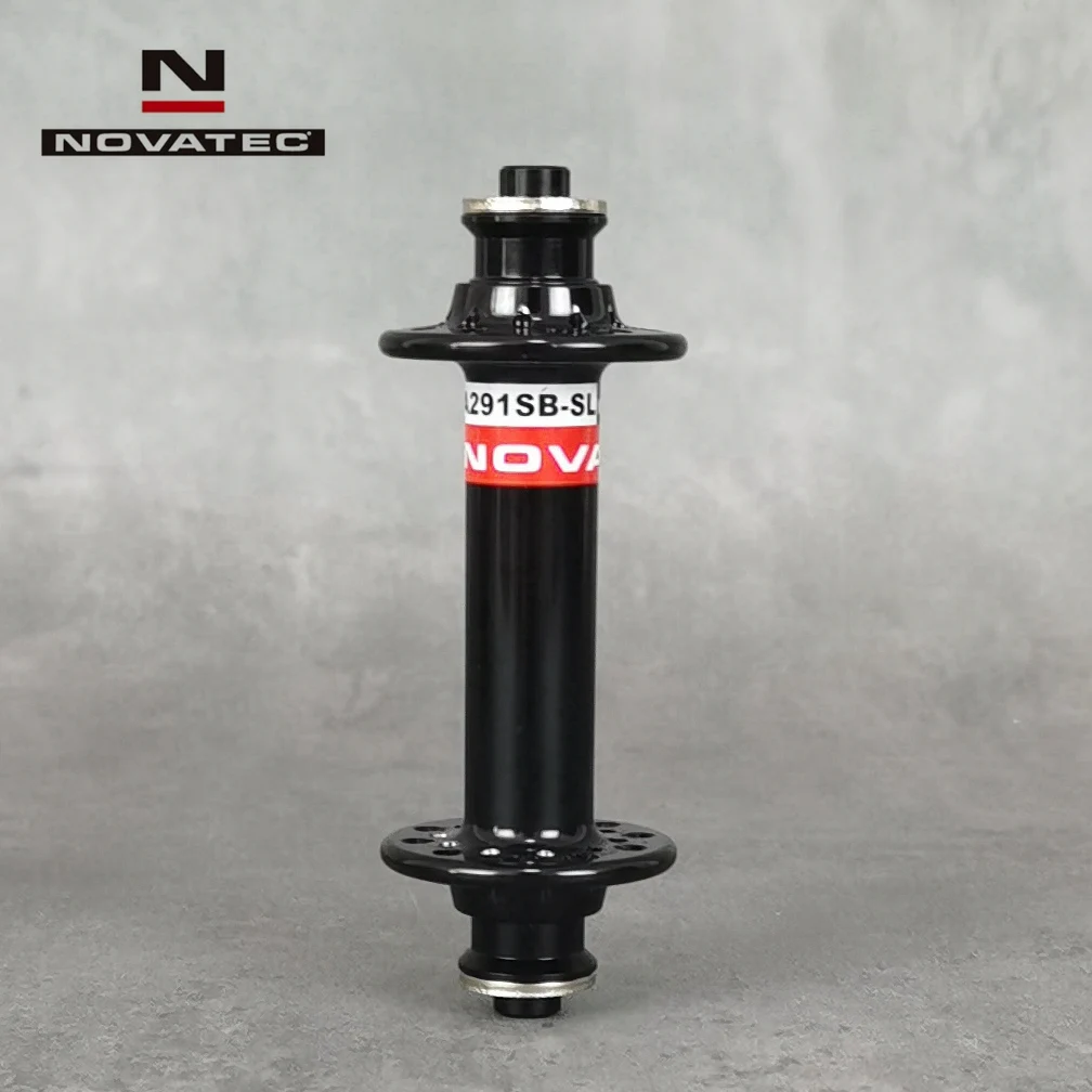 

Novatec A291SB-SL road bike hubs Front 60g Black 20/24/28 holes include quick release skewers