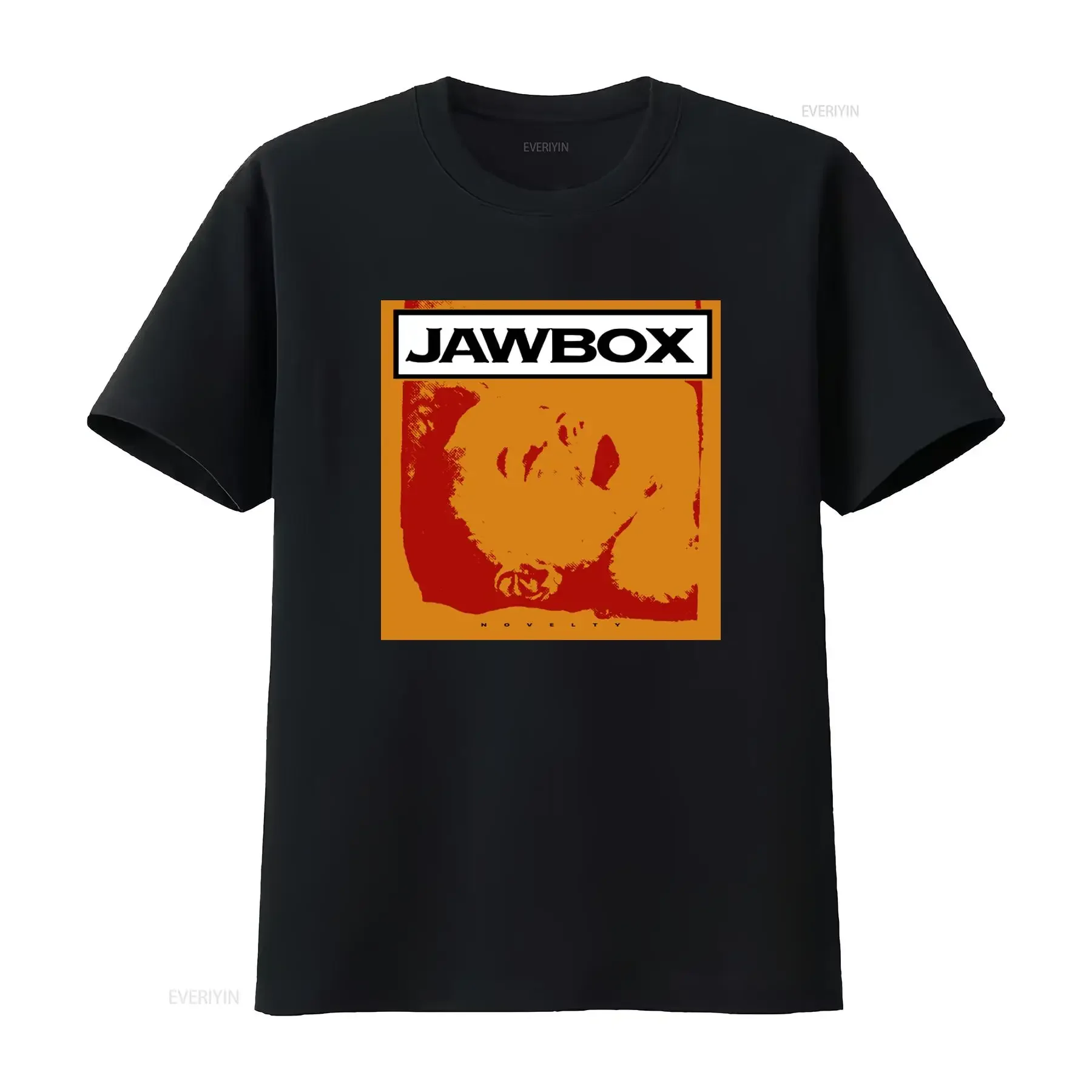 Jawbox Post Hardcore Novelty T Shirt for Men Unique Design High Quality Print vintage Washed Casual Breathable Soft
