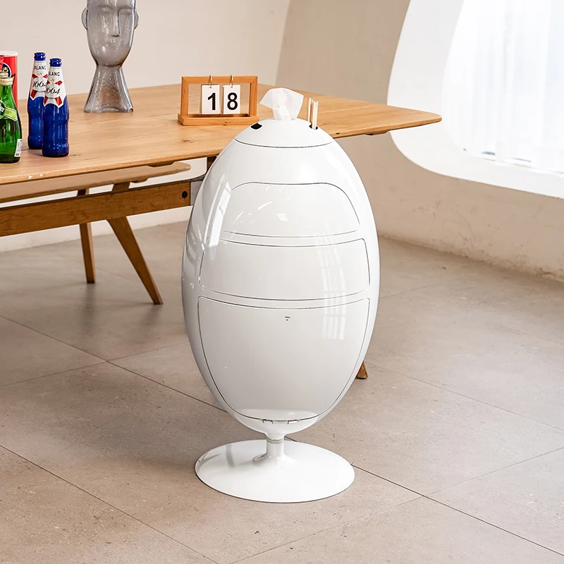 

Italian 2nd generation dinosaur egg trash can storage bucket storage bucket coffee table cabinet locker snack cabinet