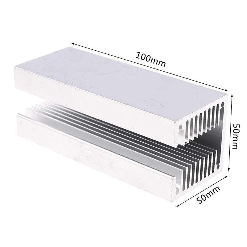 U-slot Triode High Power Aluminum Heatsink 40/50MM Heat Sink CPU Power Radiator