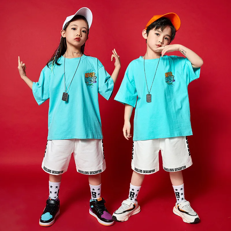 

Children's Costumes Boys Hip Hop Fashion Girls Cool Street Dance Runway Jazz Clothes